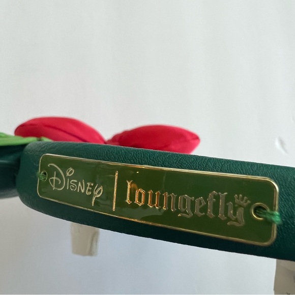 NWT Disney Loungefly 2023 Christmas Holiday Mickey Minnie Ears - Picture 8 of 11